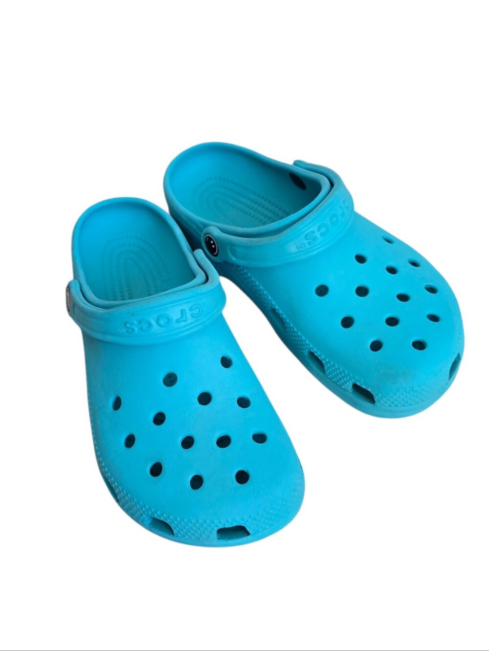 Crocs Classic Trubo Teal Clog Size M6 W8